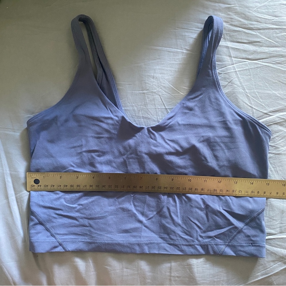 Lululemon Align Tank Women Size 10 Color Water Drop Blue